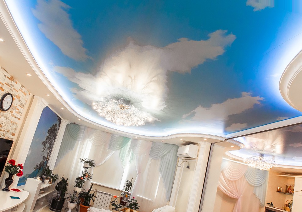 Заказать потолок с фотопечатью в г. Ярославль